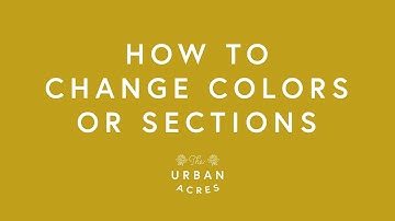 Embroidery Basics - How To Change Colors Or Sections