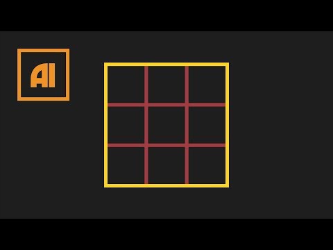 Как сделать сетку в иллюстраторе - Grid Tool | Урок Adobe Illustrator