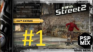 Fifa Street 2 - PSP Gameplay #1