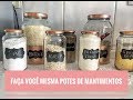 DO LIXO AO LUXO | DECORANDO POTES DE VIDRO GASTANDO POUCO