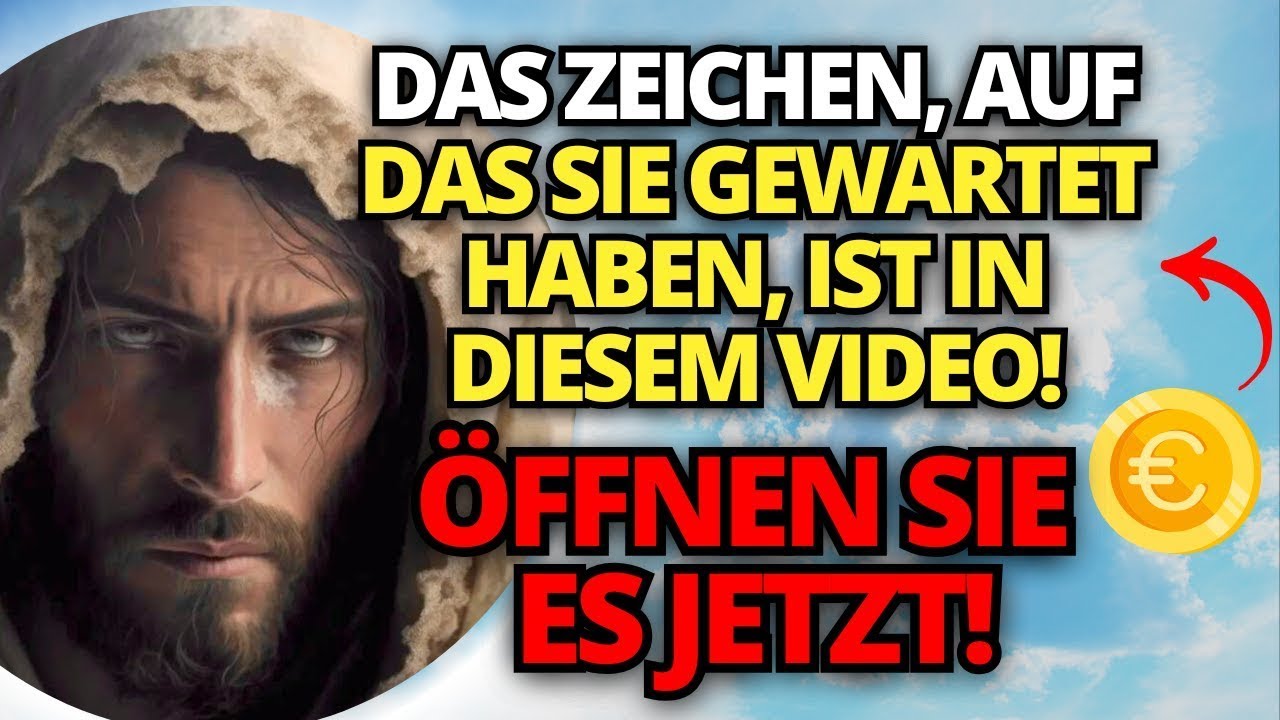🛑 GOTT SAGT: DIESES VIDEO IST HEUTE NICHT ZUFÄLLIG VOR DIR ERSCHIENEN! ✝️BOTSCHAFT VON GOTT #GOTT
