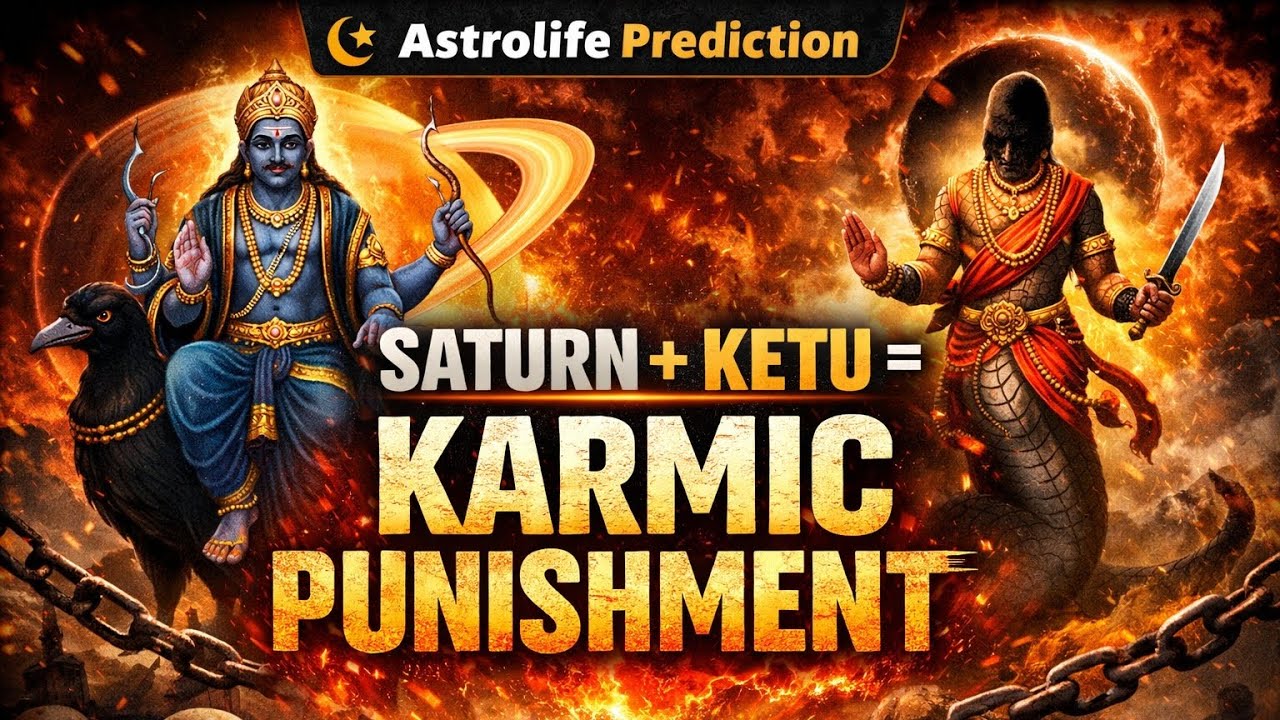 Saturn+ketu=karmic punishment