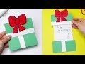 DIY christmas cards  How to make christmas card  Christmas card ideas
