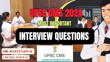SUBJECTWISE QUESTIONS UPSC CMS INTERVIEW