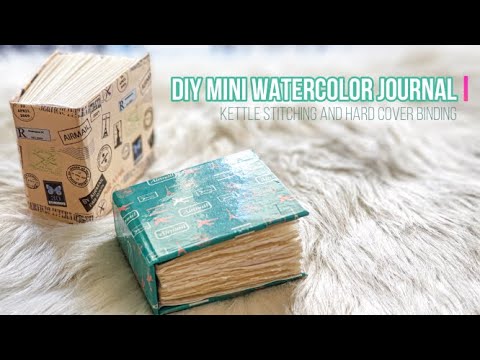 DIY miniature tiny book (step by step tutorial) 