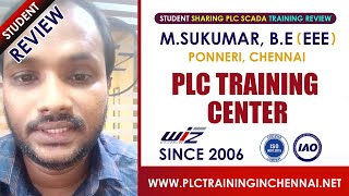 Student Sharing Plc Scada Training Review M.sukumar B.e Eee Ponneri, Chennai