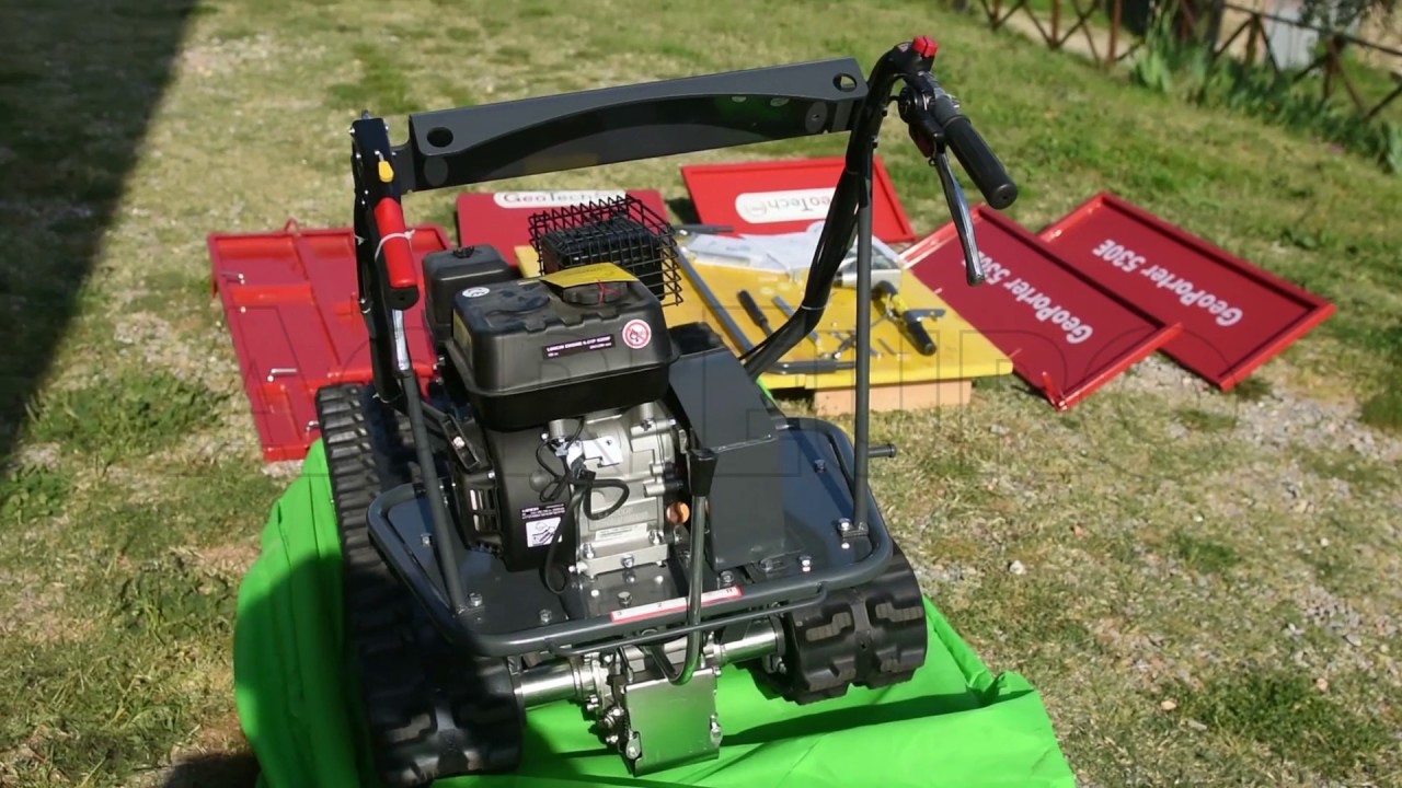 Montaggio della Motocarriola -  Minitransporter GeoTech GeoPorter 530E