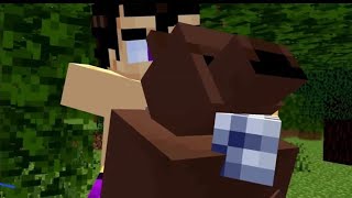 vegetta777 contando como peleo contra un oso  versión minecraft