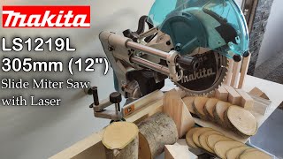 Торцовочная пила Makita LS1219L 305 мм - торцовочная пила Ø 305 мм с лазерной линией- Тестирование