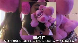 beat it - sean kingston ft. chris brown \u0026 wiz khalifa [sped up]
