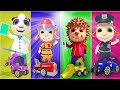 Professions For Babies | Let&#39;s fix the fire truck | Funny Cartoon Animaion for kids