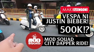 Mamahaling Scoots! Mod Squad City Ride on a Vespa S125 | MakiMOTO