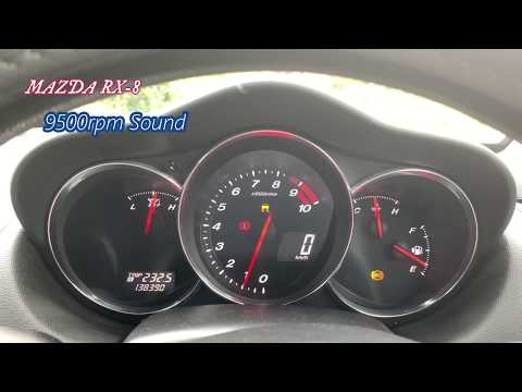 Mazda RX-8 stock sound Rotary POWER 9500rpm - YouTube