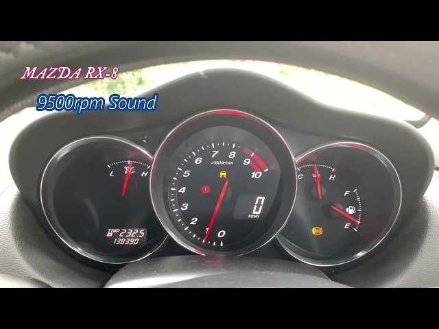 Mazda RX-8 stock sound Rotary POWER 9500rpm - YouTube