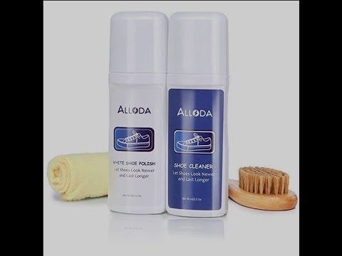 Alloda, Shoe Cleaner, White Shoe Polish, Shoe Cleaning Kit