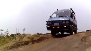 SUBARU Van At Irazu Volcano - COSTA RICA