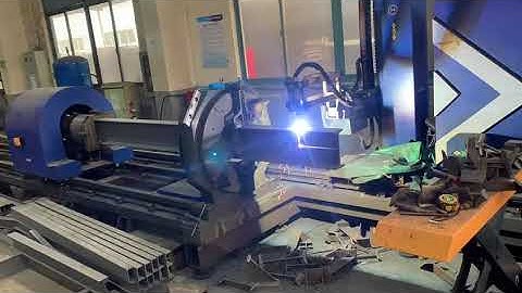 H Beam Plasma Cutting Machine/CNC 8 axis intersecting Wire Plasma Cutter/Pipe Plasma Cutting