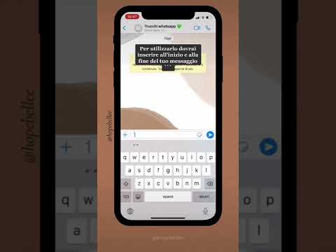 Video: Come aggiungo simboli ai messaggi di testo?