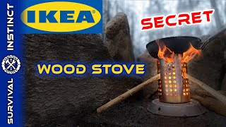 IKEA   Cheap DIY Wood Stove