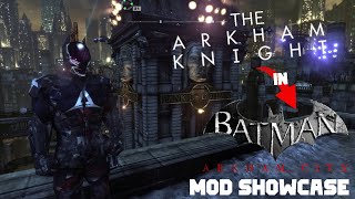 The Arkham Knight in Batman Arkham City ! Skin MOD Showcase (Jason Todd from Arkham Knight)