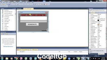 How to create a password Generator  using Vb 2010