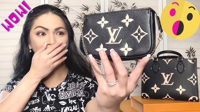 LOUIS VUITTON NÉONOÉ MM BLACK REVIEW + WHAT FITS INSIDE? + MOD SHOTS