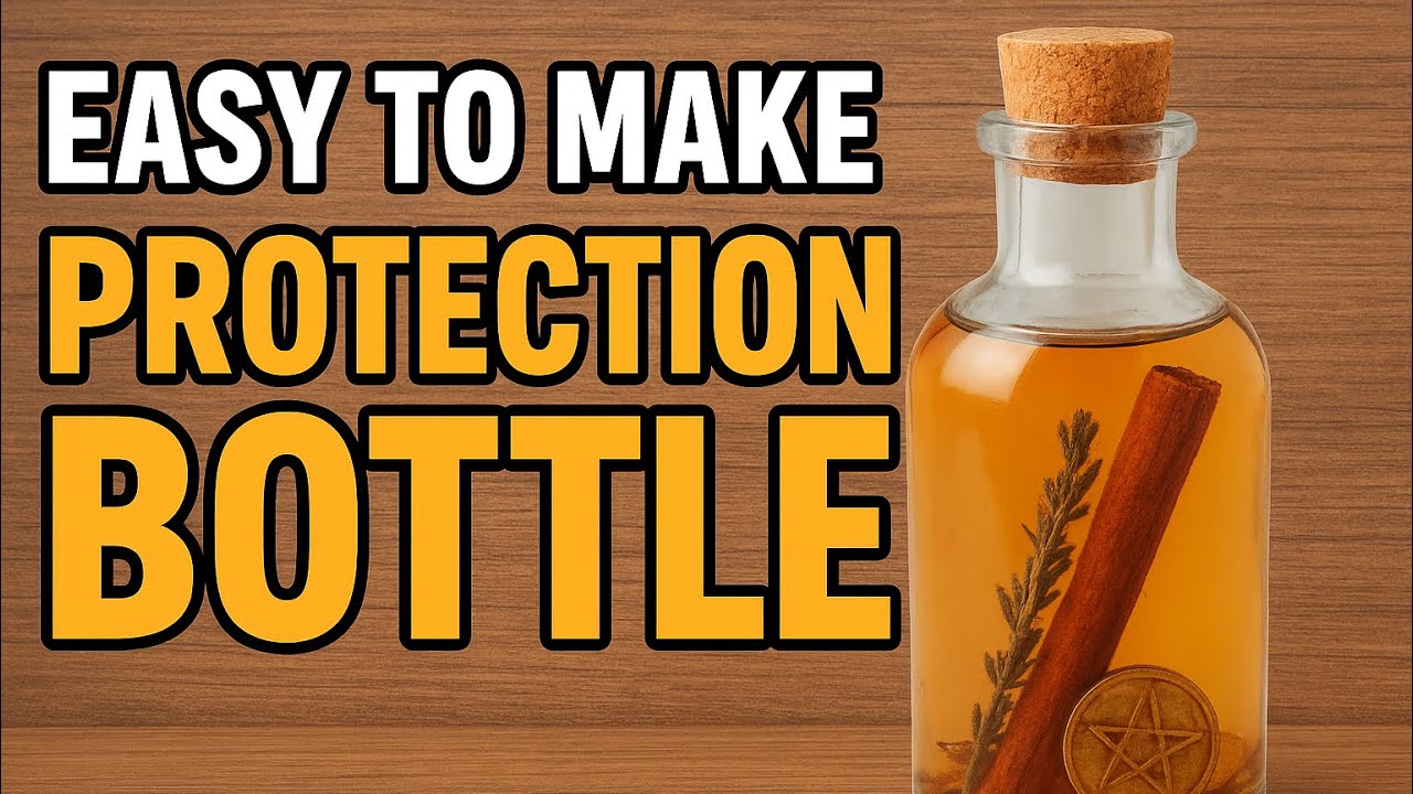 How to make a witch bottle for protection