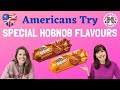 HOBNOBS Sticky Toffee Pudding and Chocolate Brownie - American Tries British Biscuits