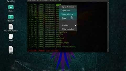 Como invadir sites com falha SQL no Parrot Linux