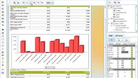 Report Design - Adding Charts