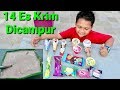 Campur 14 Es Krim Jadi Satu Rasanya Bagaimana ?