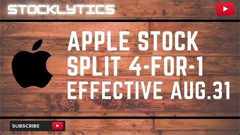 Why Apple 4-for-1 stock split matters ?💰📈