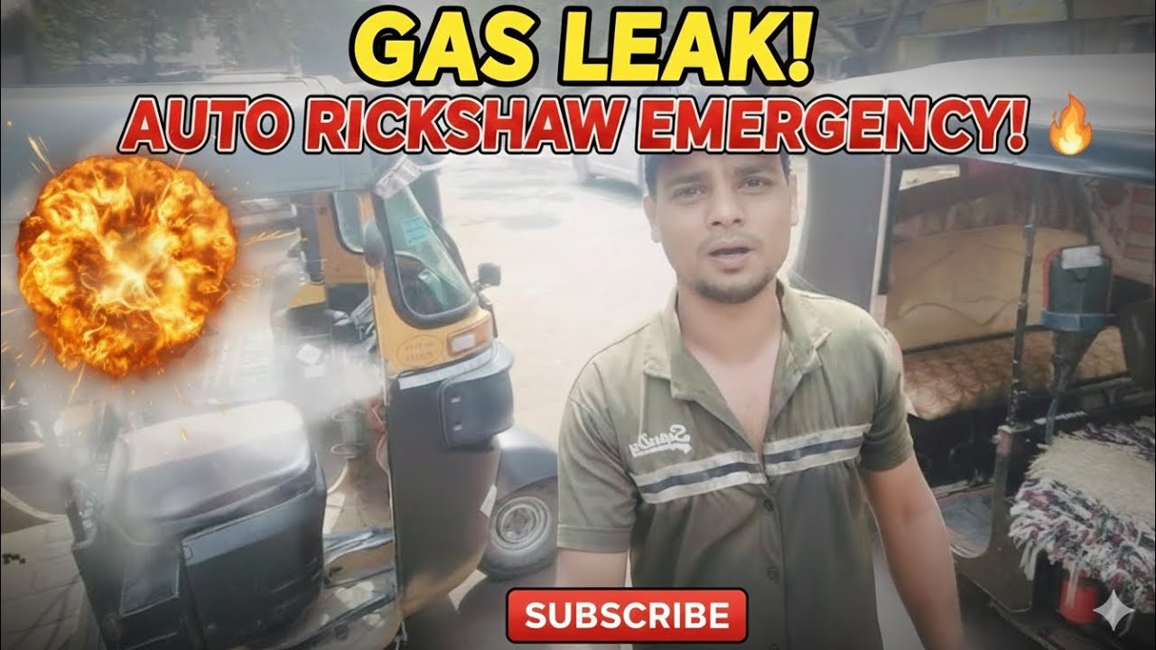 रिक्षा सुरक्षित ठेवण्यासाठी CNG सेफ्टी व्हाल्व्ह नक्की लावा #autorickshaw #automobile #mechanic #aut