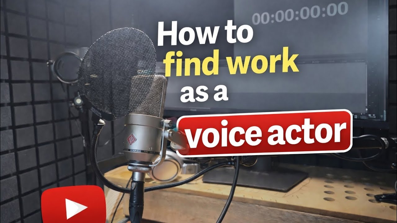 How To Find Voice Acting Jobs - YouTube