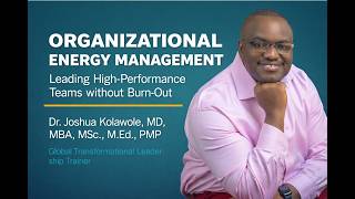 Organizational Energy Management -  Leading High-Performance Teams without Burn-Out