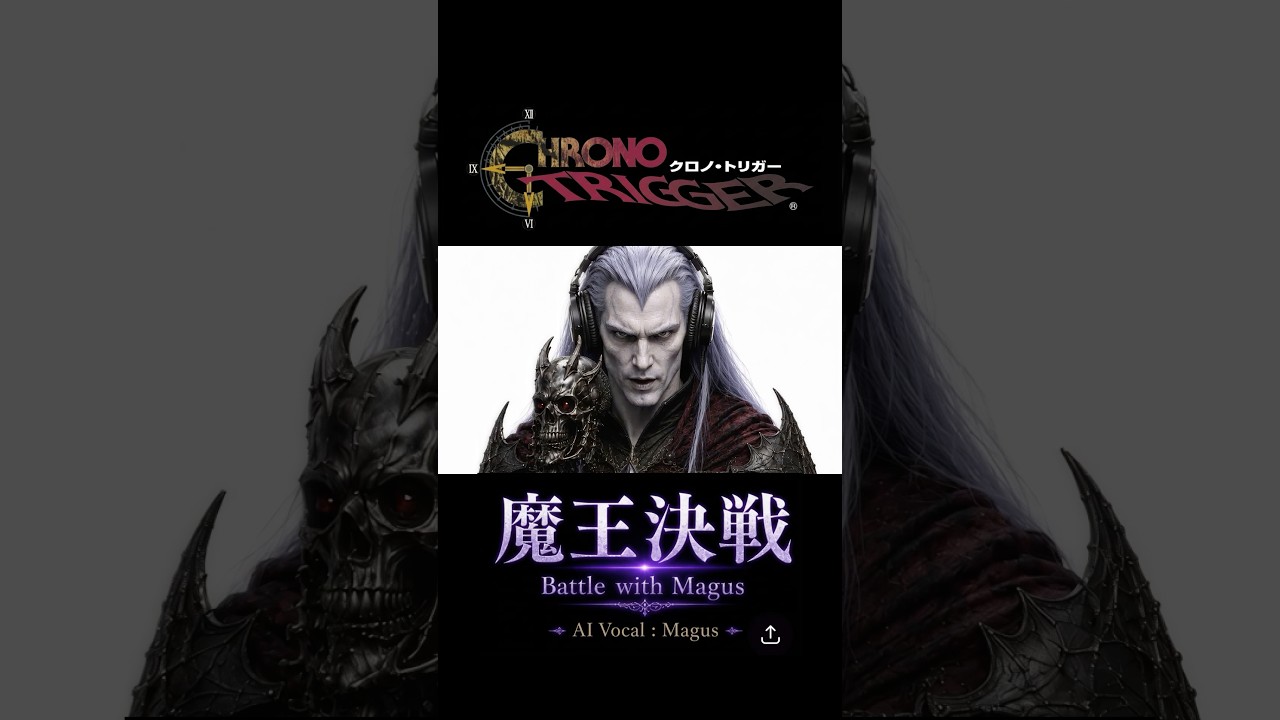 魔王が歌う「魔王決戦」 #クロノトリガー #魔王決戦 #jrpg