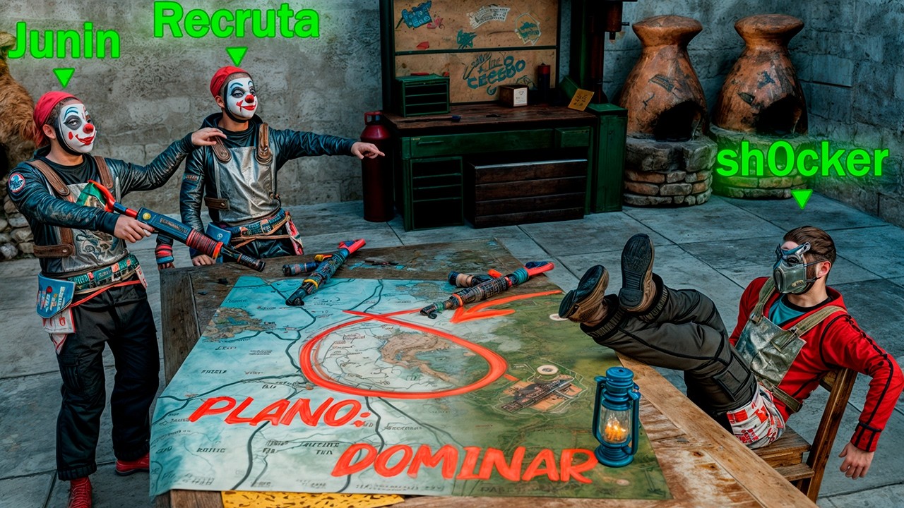 Como um TRIO de 50000 horas DOMINA o Rust