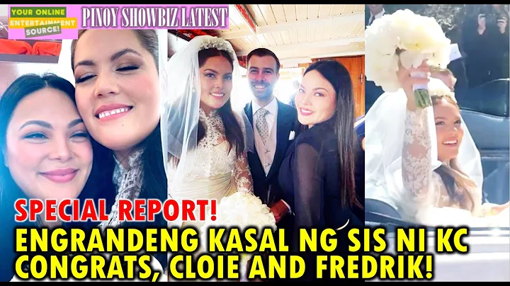 KC CONCEPCION EMOSYUNAL sa WEDDING ng KAPATID na s...