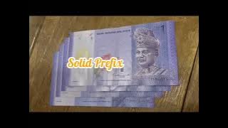 Ringgit  Malaysia 1️⃣ :  Solid PREFIX : P, Q , R & S #hobby 