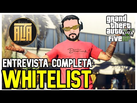 GTA | GABARITO DA WHITELIST DO CIDADE ALTA