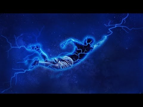 How to create electricity light effect in photoshop