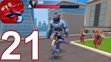 Spider Fighter 3 Gameplay Walkthrough Part 21 - Boss Fight (iOS, Android)