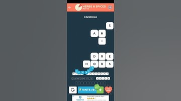 WordBrain 2 Daily May 14 HERBS & SPICES Answers | Wordbrain 2 Daily Answers