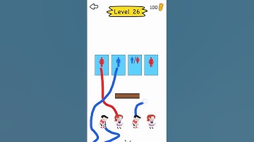 Draw to Pee - level 26 - Gameplay Walkthrough Video #short #shorts #game #games