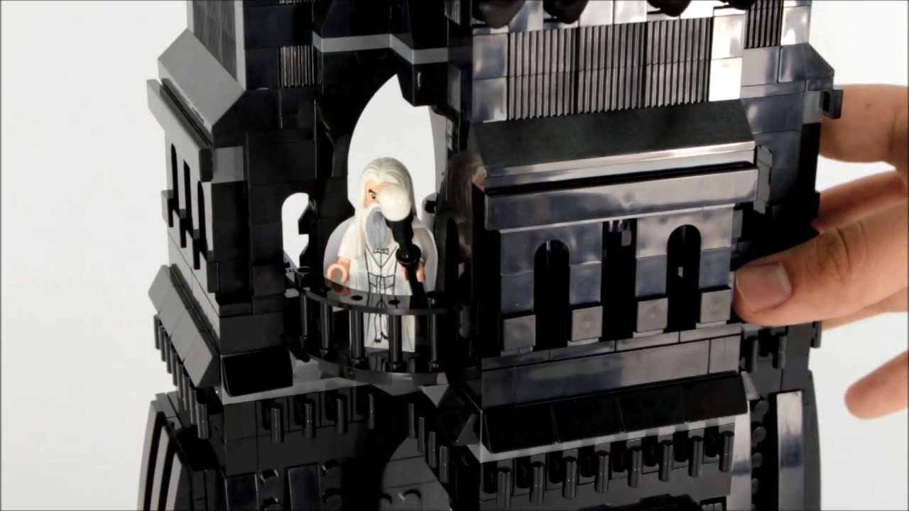 MOC-33442 Movie The Lord of the Rings: Oshankhtar Tower of Orthanc By  LegoMocLoc With 4059 Pieces - MOC Brick Land