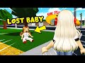 I Found A LOST BABY! I Had To Save Her! (Roblox Bloxburg Story)