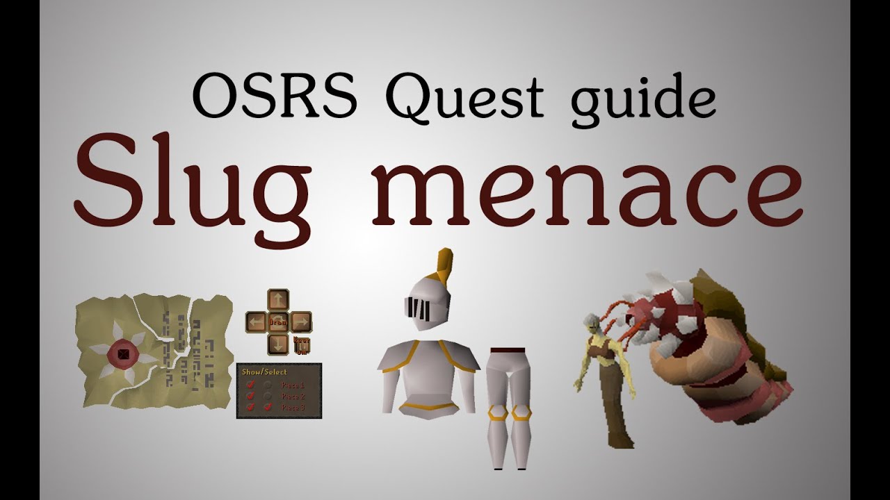 OSRS] The slug menace quest guide - YouTube