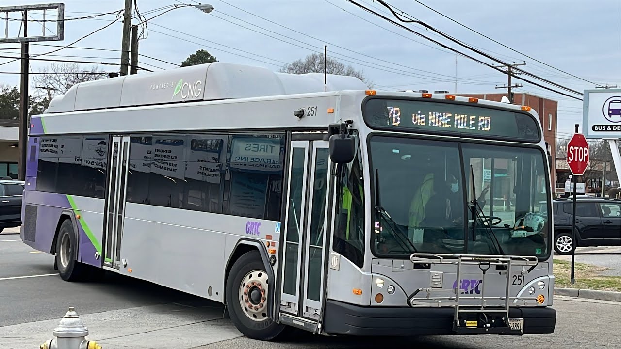 Various GRTC Buses And Link Vehicles Entering And Departing The GRTC Belt Blvd Division (S2 EP2)