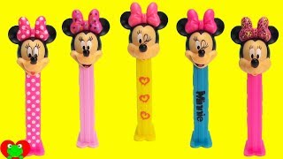 minnie mouse pez candy dispensers and bow sweet home