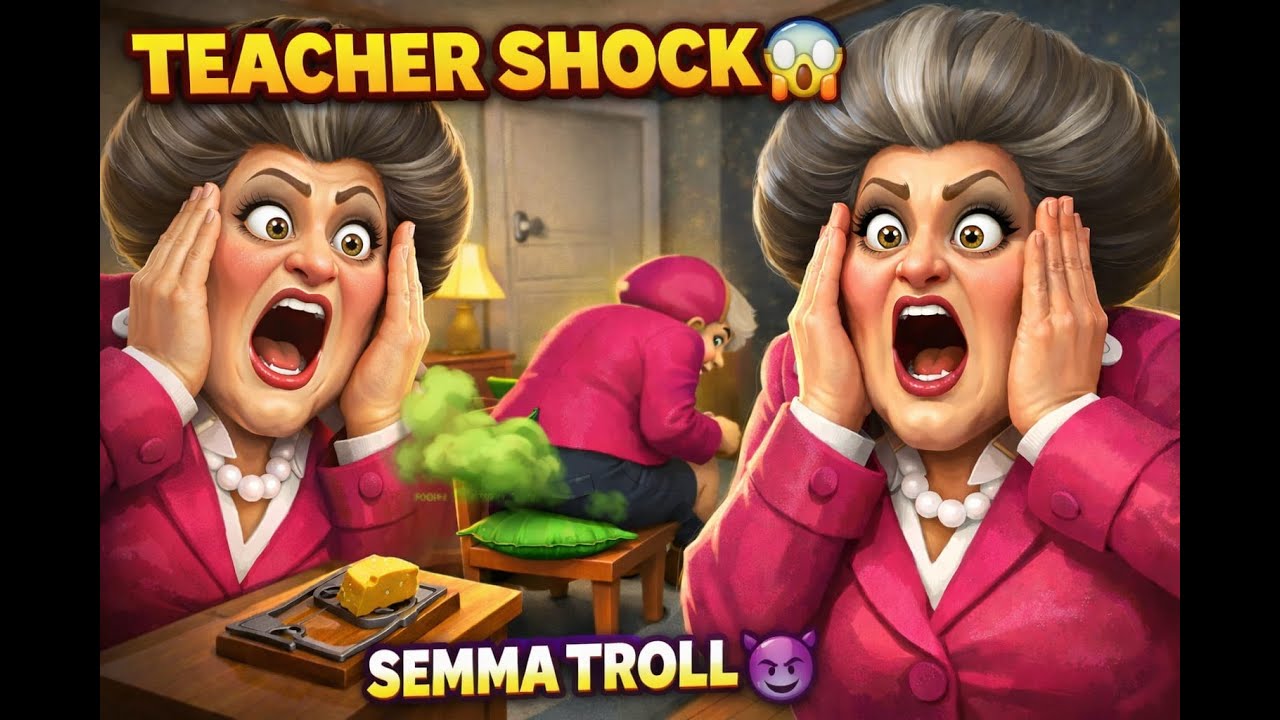 Scary Teacher 3D Tamil 😈 | Inniku Teacher Sema Shock 😂